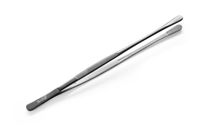 Pincet met ronde kop gecoat, BarUp, Zwart, (L)305mm — 680216