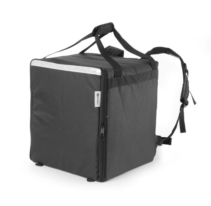Sac à dos isotherme transport alimentaire, HENDI, 75,2L, Noir, 410x410x(H)480mm — 709801