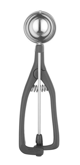 Portioneerlepel voor linkshandigen, Stöckel, 1/36, Zwart, ⌀46mm — 755211