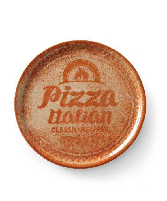 Assiette à pizza Recipe Collection Terracotta, HENDI, Rouge, ⌀330mm — 778944