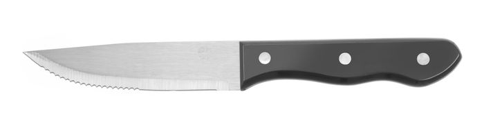 Couteau à steak XL, HENDI, Profi Line, Noir, 6 u., (L)250mm — 781456