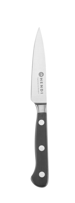 Couteau d'office 100 mm, forgé, HENDI, Profi Line PLUS, Noir, (L)212mm — 783764