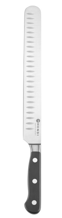 Zalmmes 250 mm, gesmeed, HENDI, Profi Line PLUS, Zwart, (L)378mm — 783825