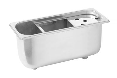 Portioneerlepel reiniger, HENDI, 270x111x(H)115mm — 802007