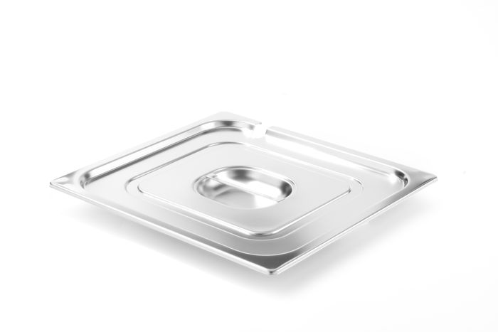 Deksel voor GN containers met lepeluitsparing, HENDI, Profi Line, GN 2/3, 354x325mm — 805114