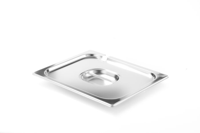 Deksel voor GN containers met lepeluitsparing, HENDI, Profi Line, GN 1/2, 265x325mm — 805121
