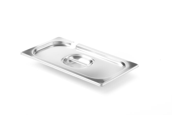 Couvercle pour bac GN avec encoche louche, HENDI, Profi Line, GN 1/3, 325x176mm — 805138