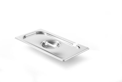 Deksel voor GN containers met lepeluitsparing, HENDI, Kitchen Line, GN 1/3, 325x176mm — 806944