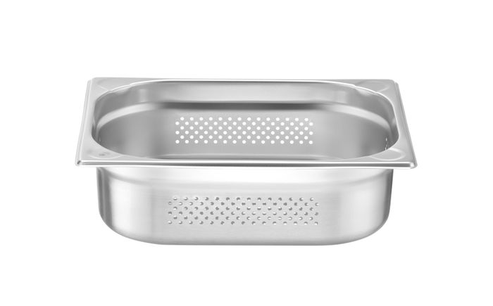 Bac gastronorme GN 1/2 perforé, HENDI, Kitchen Line, GN 1/2, 6,5L, (H)100mm — 807330