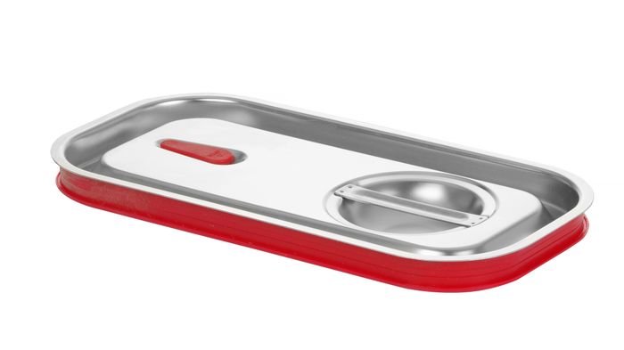 Deksel voor GN containers met siliconenrand, HENDI, Kitchen Line, GN 1/3, 325x176mm — 807637