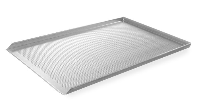Tray, geperforeerd, 3 randen, HENDI, 600x400x(H)20mm — 808214