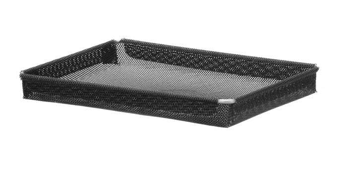 High speed oven bakplaat, anti-aanbaklaag, versterkt, HENDI, Geperforeerd, Zwart, 290x190x(H)30mm — 808351