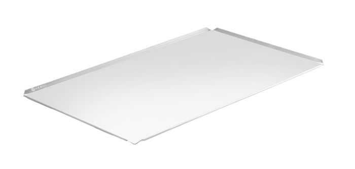 Tray, 4 randen, HENDI, Zilver, 600x400x(H)10mm, Rechthoekig — 808382