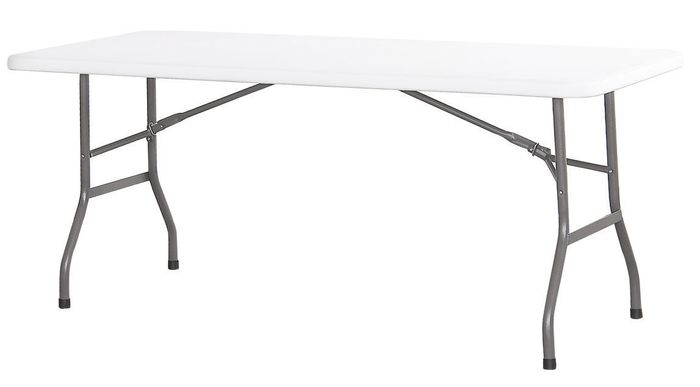 Buffettafel inklapbaar, AmerBox, Max. belasting 150 kg., 1800x740x(H)740mm — 810897