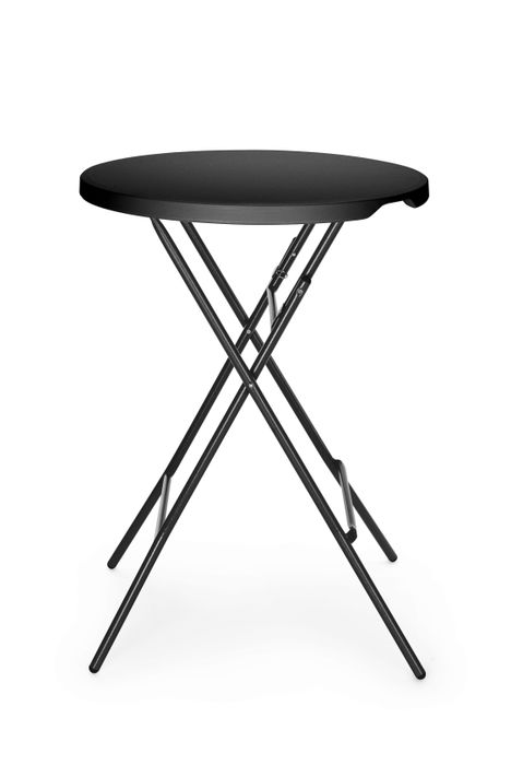 Statafel, AmerBox, Zwart, ⌀800x(H)1100mm, Rond — 811047