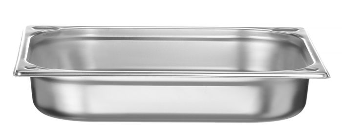 GN-bak 2/3, geperforeerd, HENDI, Profi Line PLUS, GN 2/3, 5,5L, Zilver, 354x325x(H)65mm — 818091