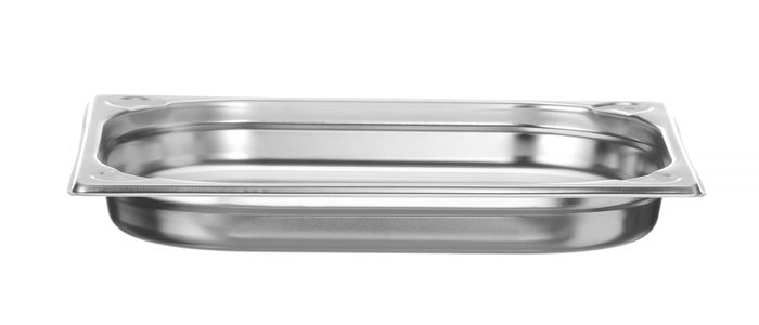 GN-bak 1/2, HENDI, Profi Line PLUS, GN 1/2, 2L, Zilver, 325x265x(H)40mm — 818282