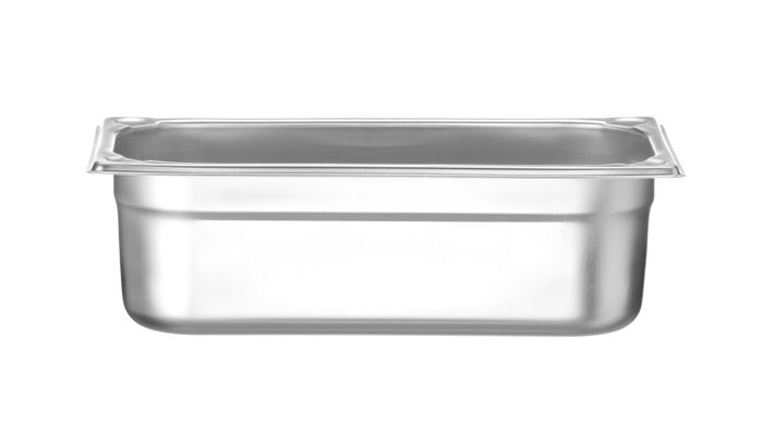 GN-bak 1/3, HENDI, Profi Line PLUS, GN 1/3, 4L, Zilver, 325x176x(H)100mm — 818367