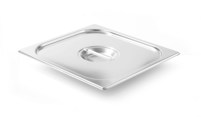 Deksel voor GN containers, HENDI, Profi Line PLUS, GN 2/3, Zilver, 354x325mm — 818879