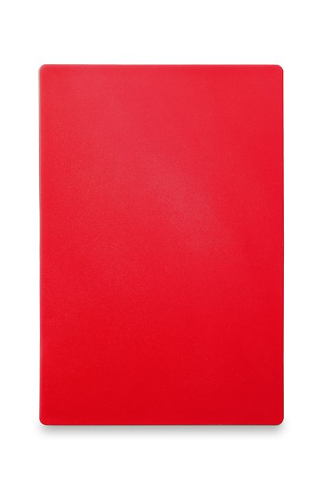 Snijplank HACCP 600x400, HENDI, Rood, 600x400mm, Rechthoekig — 825617