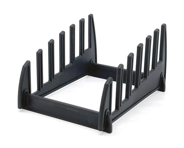 Snijplankenrek, HENDI, Zwart, 320x230x(H)160mm — 825693