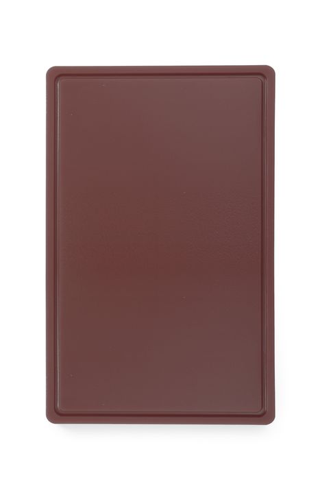 Snijplank HACCP Gastronorm 1/1, HENDI, GN 1/1, Bruin, 530x325mm, Rechthoekig — 826041