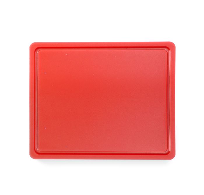 Snijplank HACCP Gastronorm 1/2, HENDI, GN 1/2, Rood, 325x265mm, Rechthoekig — 826119