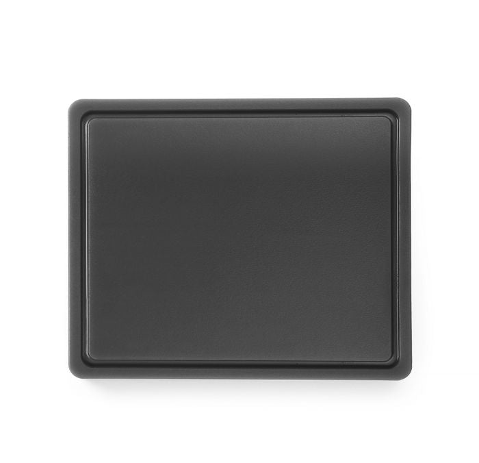 Planche à découper HACCP Gastronorme 1/2, HENDI, GN 1/2, Noir, 325x265mm, Rectangulaire — 826171