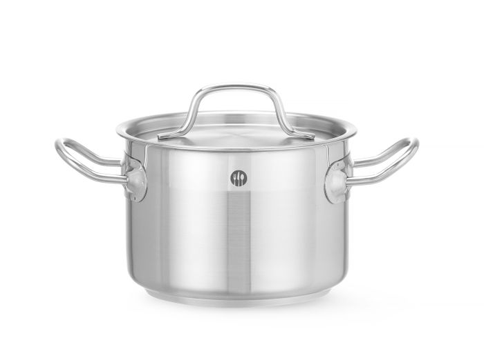 Kookpan middel - met deksel, HENDI, Profi Line, 2,1L, ⌀160x(H)110mm — 831007