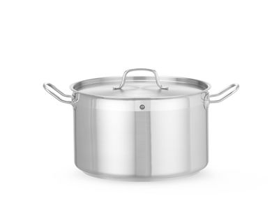 Kookpan middel - met deksel, HENDI, Profi Line, 15,1L, ⌀320x(H)190mm — 831601