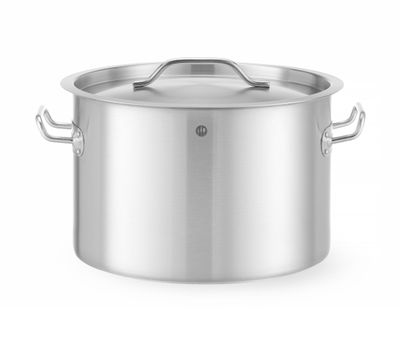 Kookpan middel - met deksel, HENDI, Budget Line, 23L, ⌀350x(H)240mm — 832844