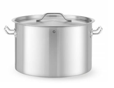 Kookpan middel - met deksel, HENDI, Budget Line, 32L, ⌀400x(H)260mm — 832851
