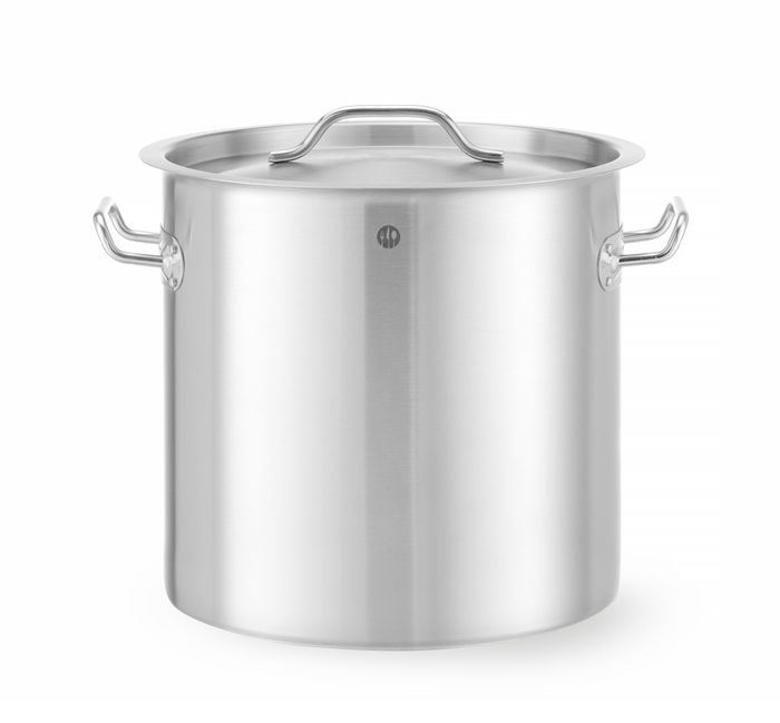 Kookpan hoog - met deksel, HENDI, Budget Line, 17L, ⌀280x(H)280mm — 832882