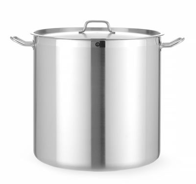 Kookpan hoog - met deksel, HENDI, Profi Line, 71L, ⌀450x(H)450mm — 832929