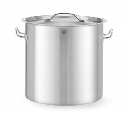 Kookpan hoog - met deksel, HENDI, Budget Line, 25L, ⌀345x(H)350mm — 834206