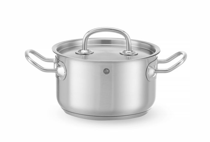 Braisière avec couvercle, HENDI, Kitchen Line, 1,8L, ⌀160x(H)95mm — 836101