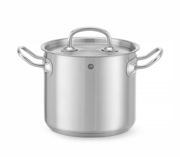 Kookpan hoog - met deksel, HENDI, Kitchen Line, 2,8L, ⌀160x(H)140mm — 837108