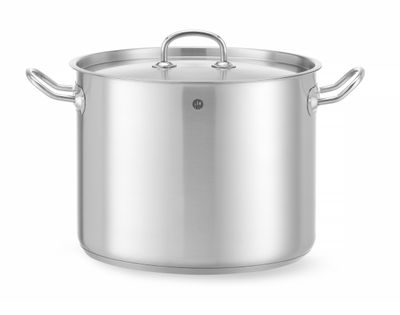 Marmite avec couvercle, HENDI, Kitchen Line, 13,5L, ⌀280x(H)220mm — 837405