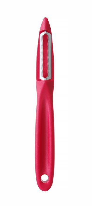 Éplucheur universel avec lame dentelée, HENDI, Rouge, (L)175mm, Dentelé — 841488