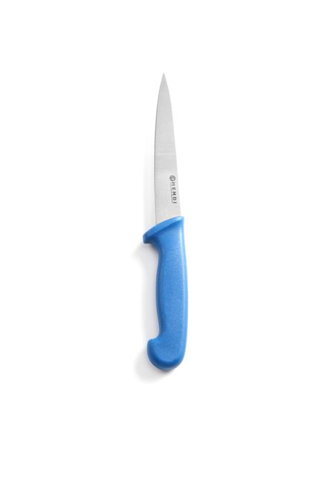 Fileermes, HENDI, Blauw, (L)300mm — 842546