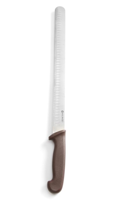 Couteau à jambon et saumon, HENDI, Brun, (L)490mm — 842966