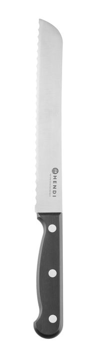 Broodmes 200 mm, gestanst, HENDI, Profi Line, Zwart, (L)322mm — 844519