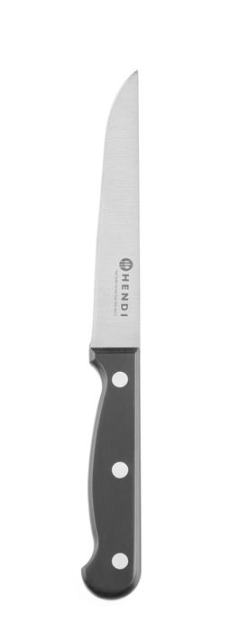 Universeel mes 150 mm, gestanst, HENDI, Profi Line, Zwart, (L)272mm — 844588