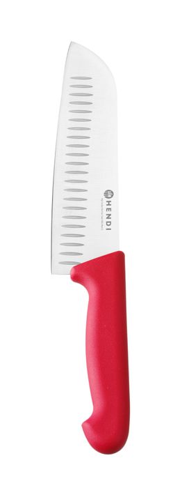 Santokumes, 180 mm, HACCP, HENDI, Profi Line, Rood, (L)295mm — 845288