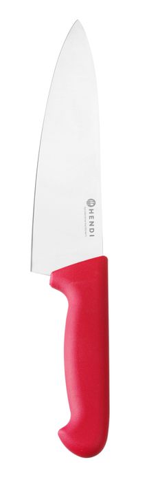 Koksmes, 200 mm, HACCP, HENDI, Profi Line, Rood, (L)335mm — 845400