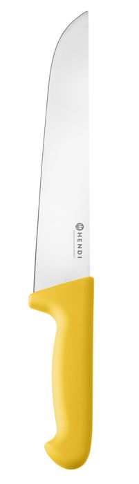 Slagersmes, 250 mm, HACCP, HENDI, Profi Line, Geel, (L)381mm — 845509