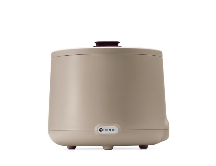 Soepketel UNIQ, HENDI, designed by Robert Bronwasser, 8L, Beige, 230V/500W, ⌀365x(H)325mm — 860557