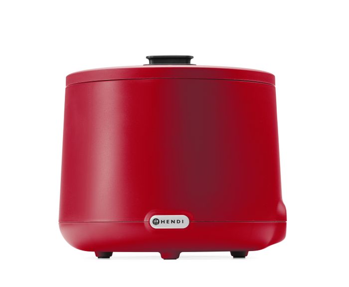 Soepketel UNIQ, HENDI, designed by Robert Bronwasser, 8L, Rood, 230V/500W, ⌀365x(H)325mm — 860571