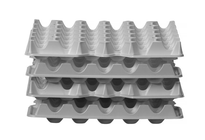 Set van 4 eierbakken voor HENDI OVOBOX 120, HENDI, 291x288x(H)41mm, Rechthoekig — 870792