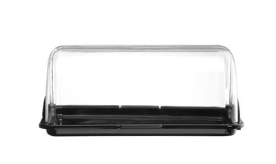 Rolltop display, HENDI, Zwart, 380x260x(H)170mm, Rechthoekig — 871638
